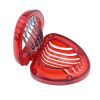 1pc Stainless Steel Strawberry Slicer; Fruit Divider